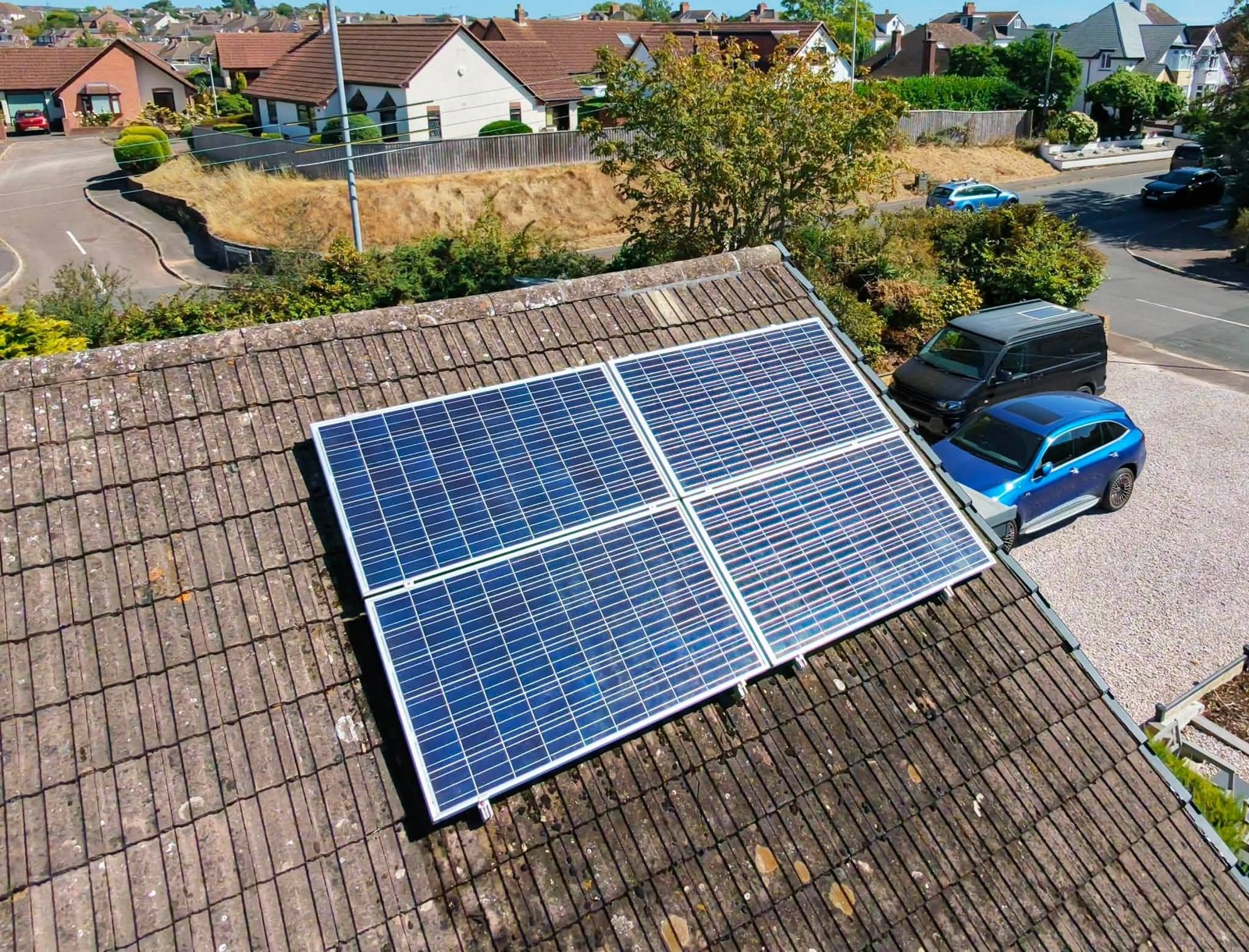 Solar panel cleaning